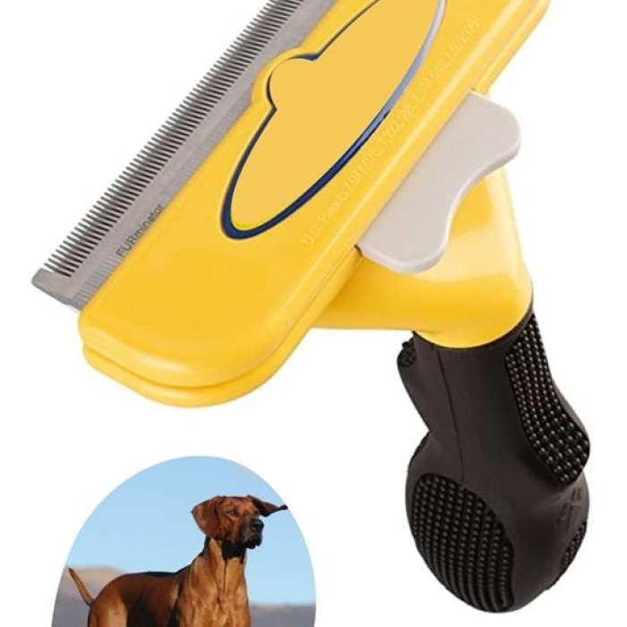 Kedi ve Köpekler İçin Kısa Tüylü Köpek Tarağı Tüy Toplayıcı Tarak Large (4172)