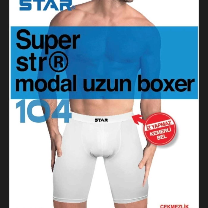 Star 104 Modal Uzun Boxer