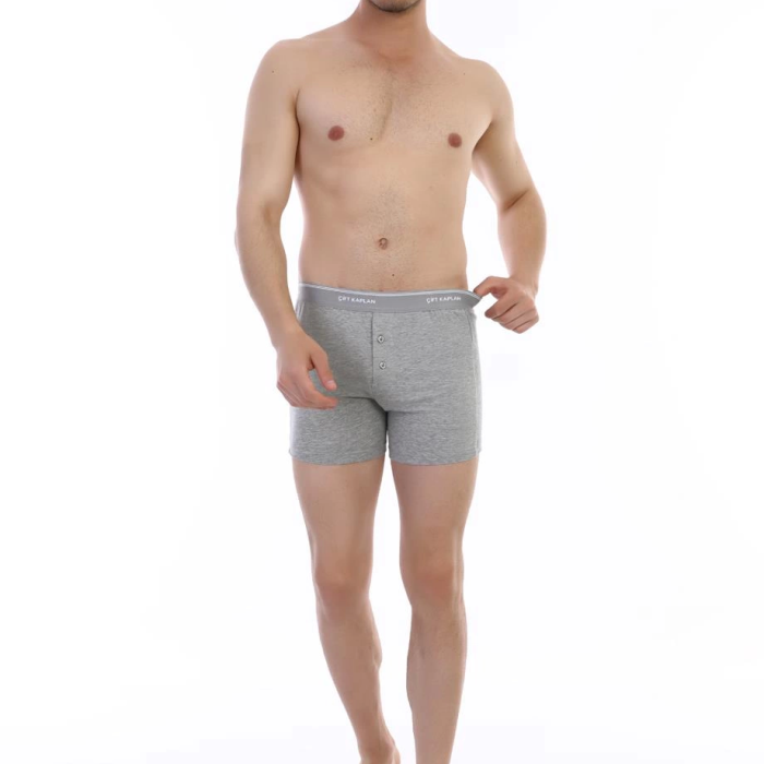Çift Kaplan 880 Elastanlı Erkek  Boxer