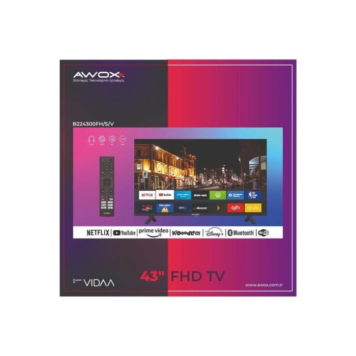 B224300fh/s/v Full Hd Çerçevesiz (fhd) Tv