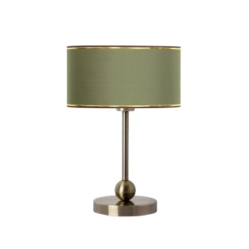 Sphere Eskitme Kaplama Metal Abajur - Gold Haki