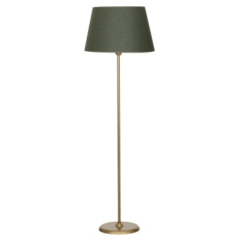Conic Eskitme Tek Ayaklı Metal Düz Lambader - Konik Haki Yeşil