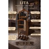 LITA Masif Ceviz Valet Stand | Uşak Standı & Premium Kıyafet Düzenleyici