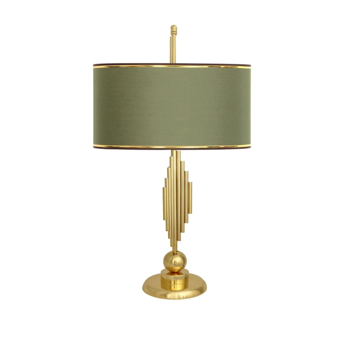 Marche Mka-001 Gold Kaplama Metal Abajur - Gold Haki