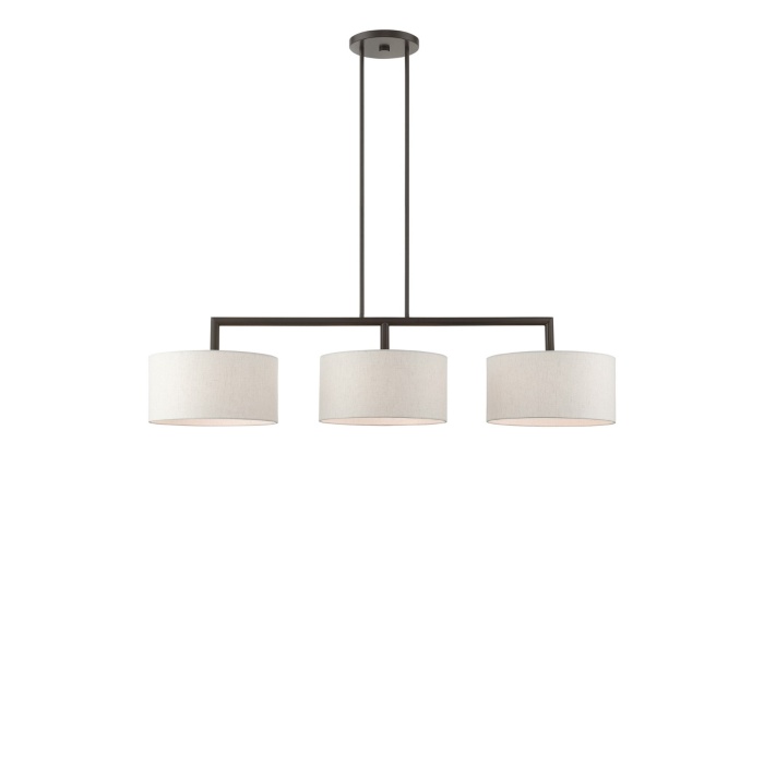 Uk002 Özel Statik Siyah 3 Kollu Avize