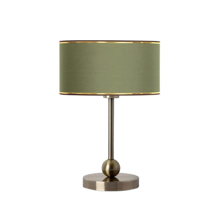 Sphere Eskitme Kaplama Metal Abajur - Gold Haki