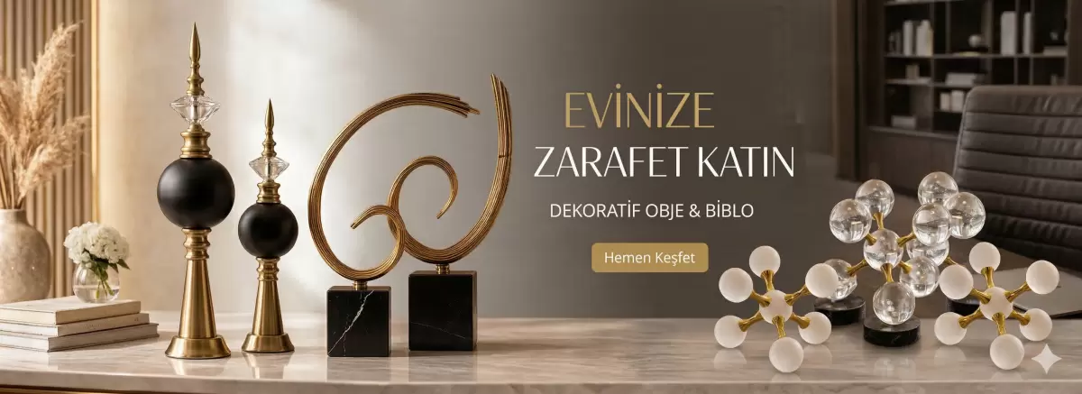 Dekoratif Obje & Biblo