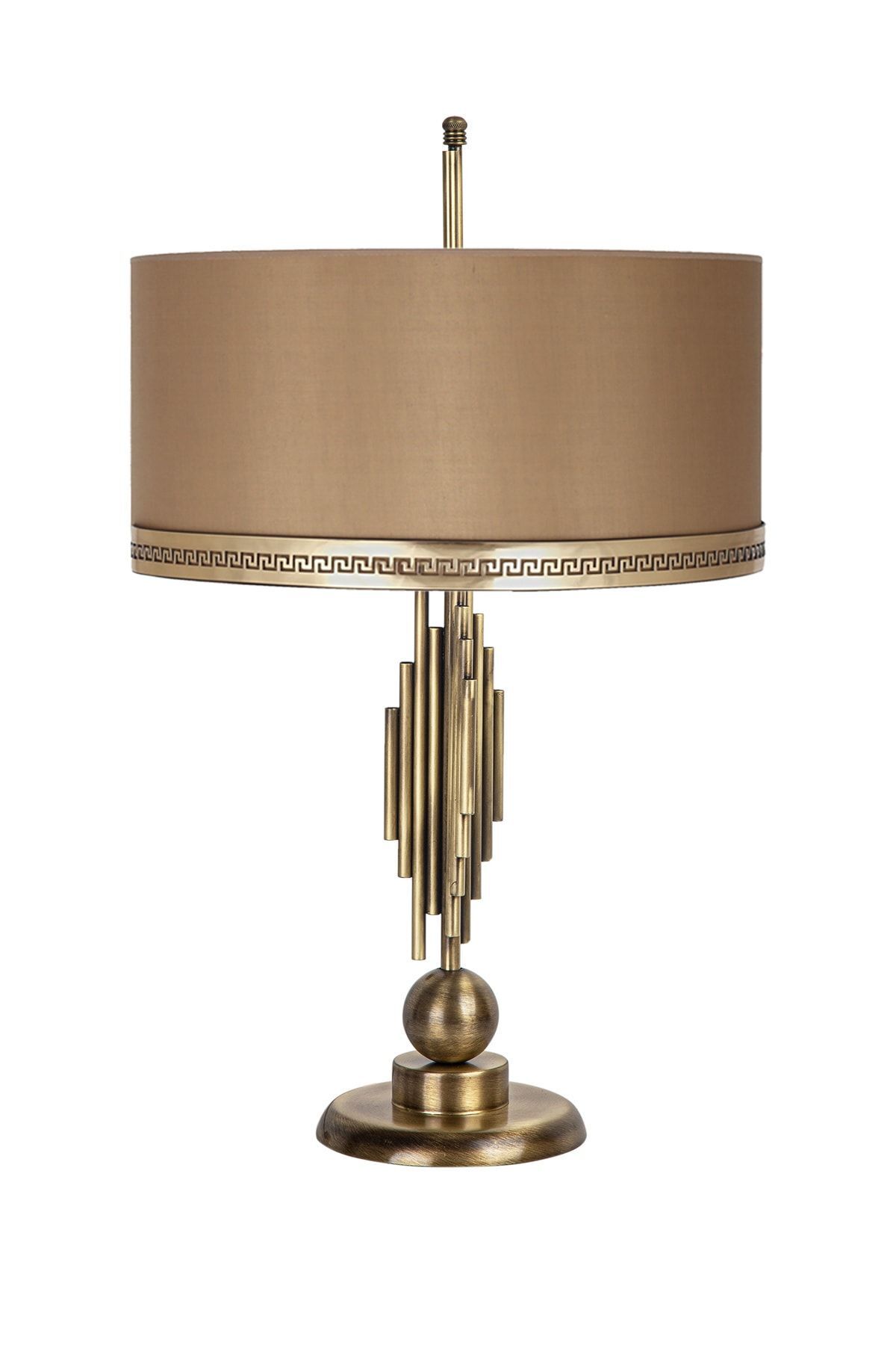 Marche Mka-01 Eskitme Mat Gold Metal Abajur - Gold V Mataro