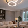 Atelier Hexa Modern LED Plafonyer – Geometrik Tasarımlı Salon ve Yatak Odası Tavan Lambası