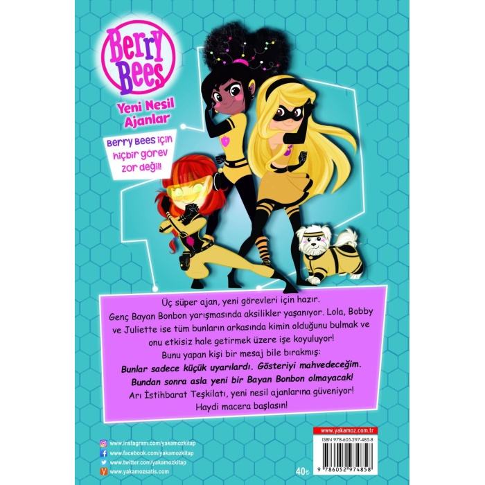 Berry Bees Bayan Bonbon Ve Üç Süper Ajan