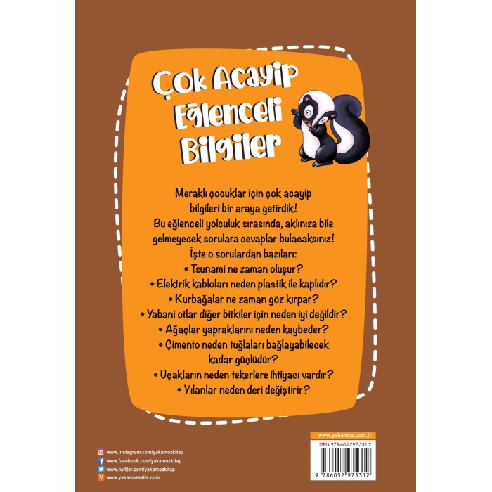 Çok Acayip Eğlenceli Bilgiler 5 - Kahverengi