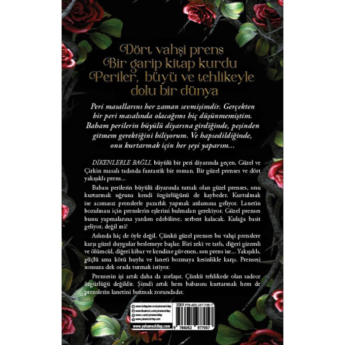 Dikenlerle Bağlı - Karton Kapak