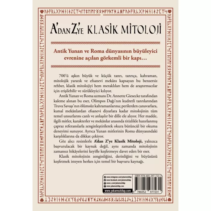 Adan Zye Klasik Mitoloji