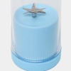 Mavi Renk Orijinal Taşınabilir Şarjlı El Blenderi 6 Ninja Bıçaklı