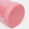 Pembe Renk Orijinal Taşınabilir Şarjlı El Blenderi 6 Ninja Bıçaklı