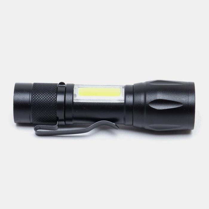 Ultra Güçlü 2500 Lumen 5w Cob Led Usb Şarjlı El Feneri Avcılık,kamp Feneri Deprem Çantalık Fener