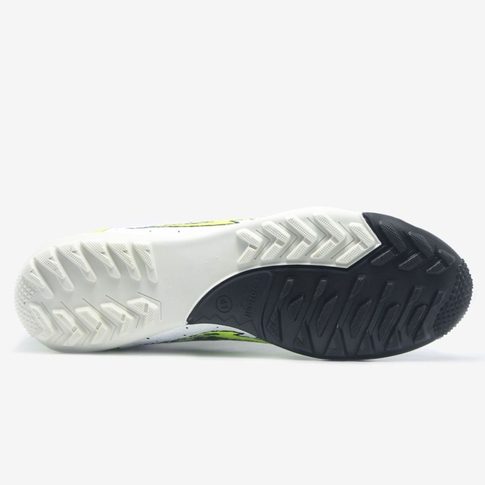 Halı Saha Krampon Unisex Futbol Ayakkabısı Beyaz Fosfor Sarı Garantili Lisanslı F91-27