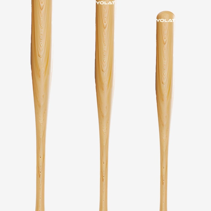 Beyzbol Sopası Seti 45 cm 1 Adet 50 cm 1 Adet  61 cm 1 Adet Dişbudak Ağacından Kırılmaz