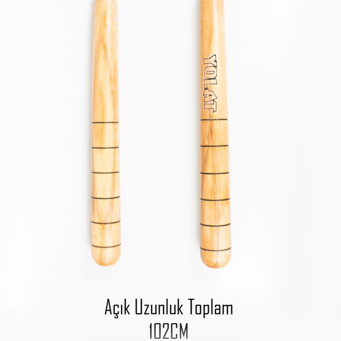 Nunçaku & Mınçıka Profosyonel 102CM Gürgen, Ceviz, Dişbudak Ağacı Seçenekleri  MNCKY25
