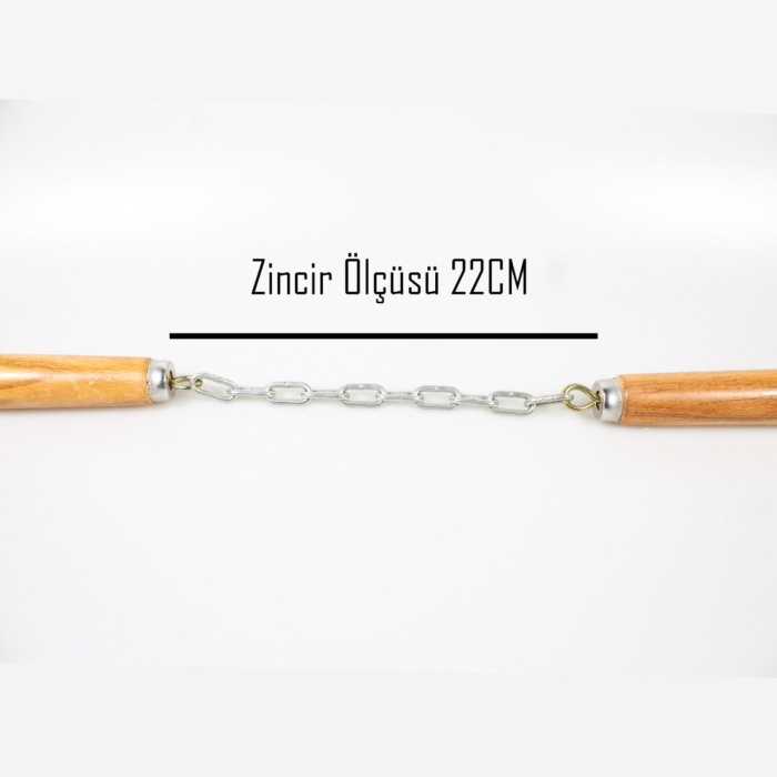 Nunçaku & Mınçıka Profosyonel 102CM Gürgen, Ceviz, Dişbudak Ağacı Seçenekleri  MNCKY25