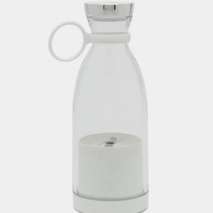 Beyaz Renk Orijinal Taşınabilir Şarjlı El Blenderi 6 Ninja Bıçaklı