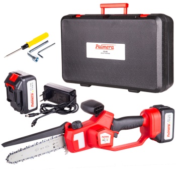 PALMERA CS-80 AKÜLÜ TESTERE 4.0 Ah+ŞARJ CİHAZI ÇİFT AKÜLÜ