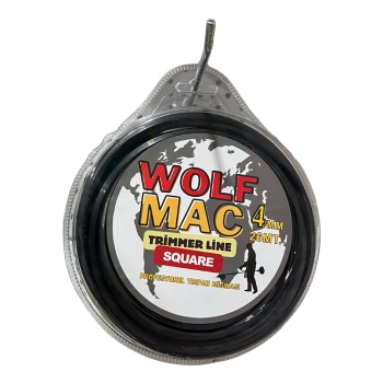 WOLFMAC MİSİNA 4MM 26MT KARE