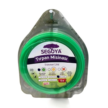 SEGOYA TIRPAN MİSİNASI 1.7MM 15M YUVARLAK