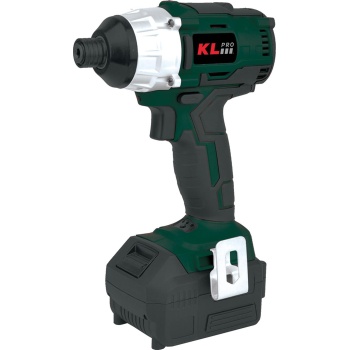 KL PRO KLDV18B-20 18 VOLT ÇİFT AKÜLÜ KÖMÜRSÜZ PROFESYONEL DARBELİ TORNAVİDA