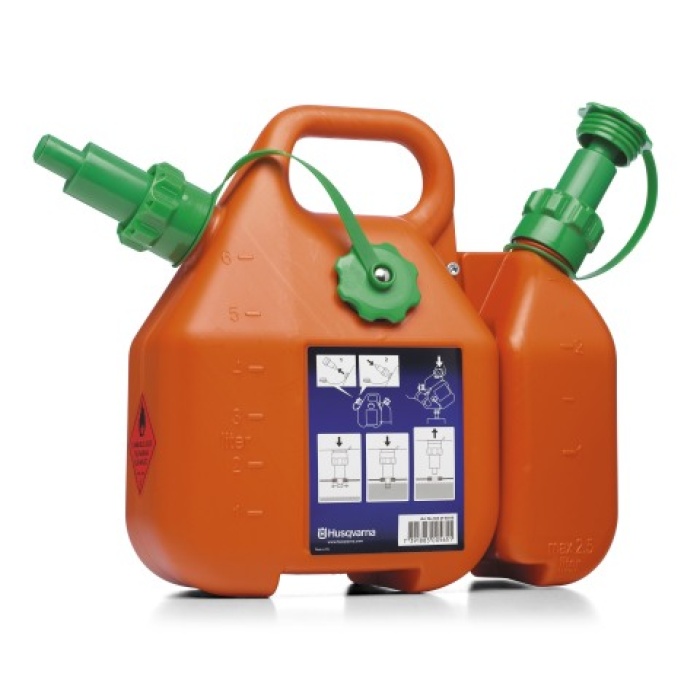 HUSQVARNA BENZİN VE YAĞ BİDONU COMBİ 6LT BENZİN/2,5LT YAĞ