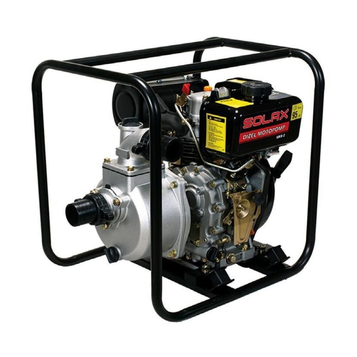 SOLAX 50KB-2 2 DİZEL İPLİ MOTOPOMP SU MOTORU