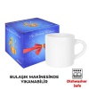 Porselen Beyaz Nescafe Fincanı