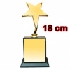 Yıldız Figürlü Ödül Kupası 18 cm.baskılı