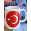 türk bayrağı oval temalı kupa