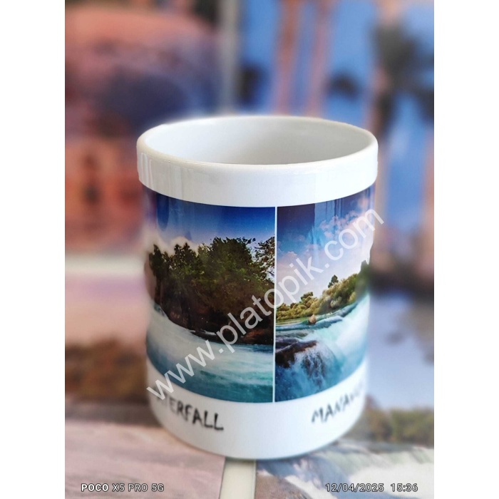 manavgat şelalesi temalı kupa