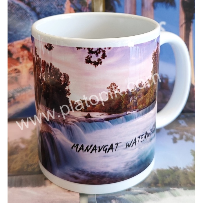 manavgat şelalesi temalı kupa