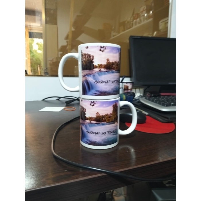 manavgat şelalesi temalı kupa