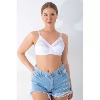 Beyaz  Toparlayıcı Sütyen - 502