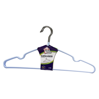 5 PARÇA  SİLİKONLU ELBİSE ASKI 40CM (4434)