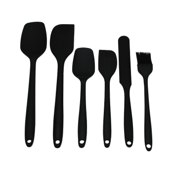 SİYAH SİLİKON MUTFAK SET (4434)