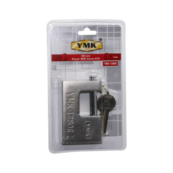 80MM GRİ KAYAR MİLLİ ASMA KİLİT (4434)