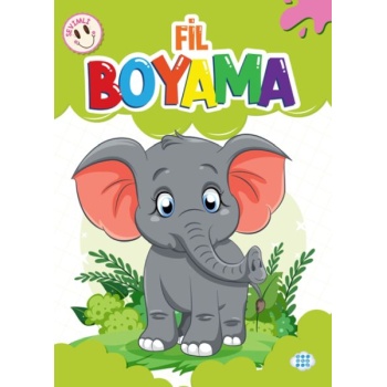Sevimli Fil Boyama  (4022)