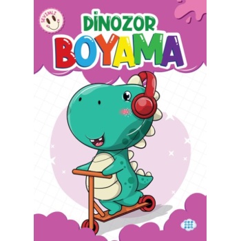 Sevimli Dinozor Boyama  (4022)