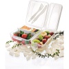 Takeaway Ergonomik Asorti Çatal Bıçaklı Pratik Yoğurt Saklama Kabı (4434)