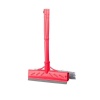 Çok Amaçlı 22 Cm Fırçalı ve Silikon Çekçekli Ev Araba Cam Temizleyici Fırça (4434)