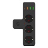 Termal Akım Korumalı 3 Adet Soket,3 Adet USB ve 1 Adet Type-C Girişli 20w Priz Model 3397 (4434)