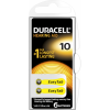 DURACELL 10 İŞİTME CİHAZI KULAK PİLİ 6 PİL 1 KUTU (4434)
