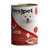 Bestpet Yetişkin Köpek Kuzu Yaş Mama 400gr x24