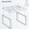 Metal Dolap İçi Raf Düzenleyici (290290)