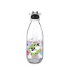 İnek Tasarımlı Sevimli Cam Suluk - Süt Şişesi 1000 ML (290290)